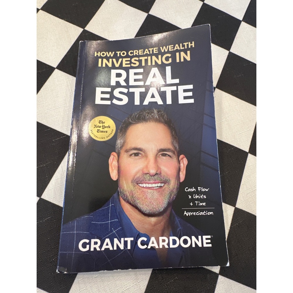 How To Create Wealth Investing In Real Estate Grant Cardone Paperback book 2018